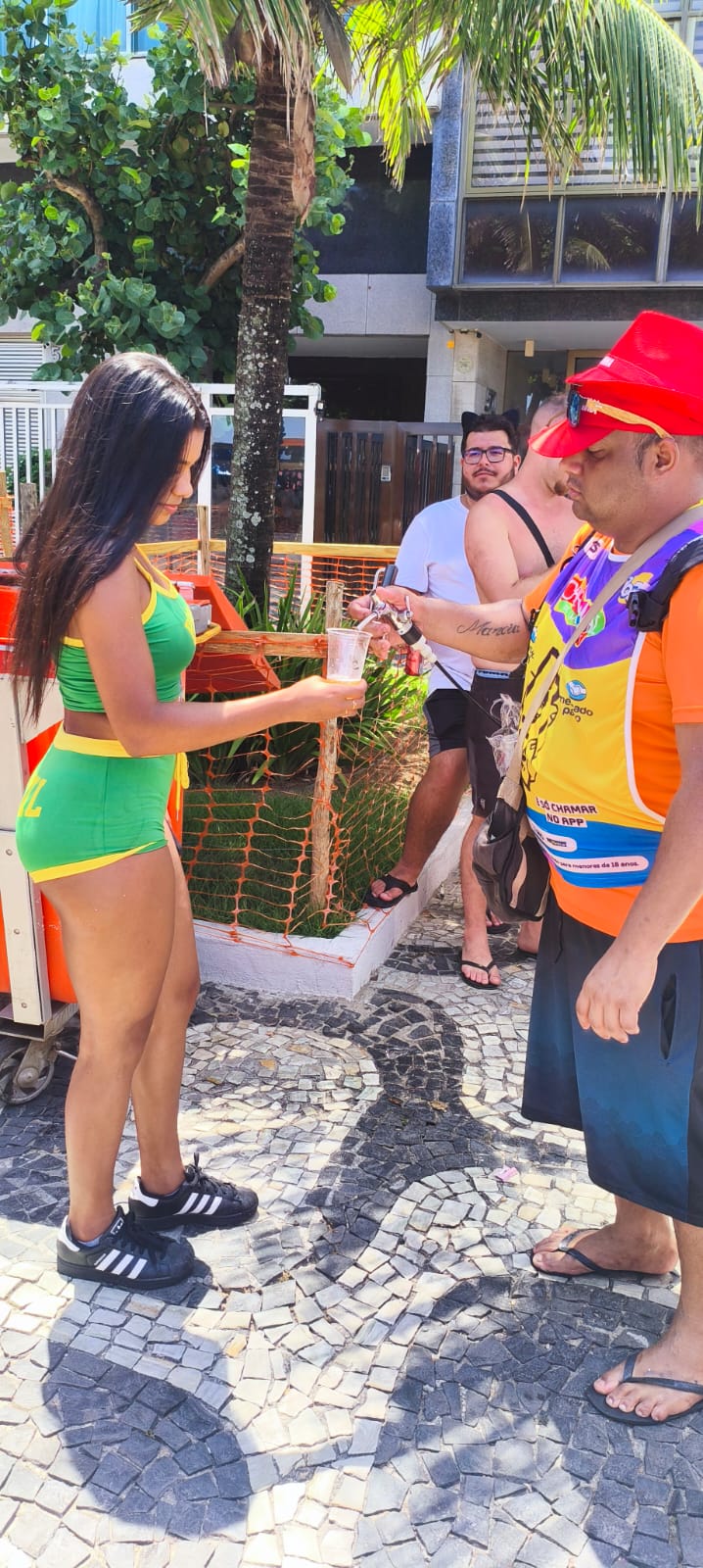 Atendimento e operação na praia