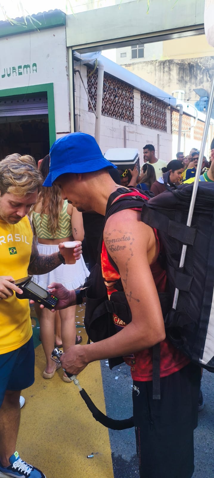 Operação e estrutura em evento