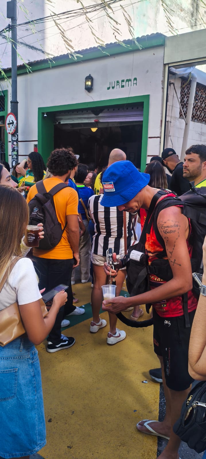 Operação e estrutura em evento