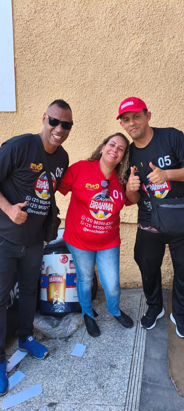 Equipe e atendimento em evento