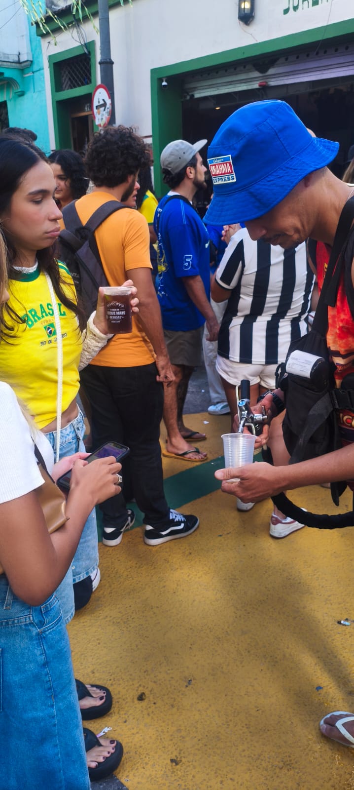 Operação e estrutura em evento