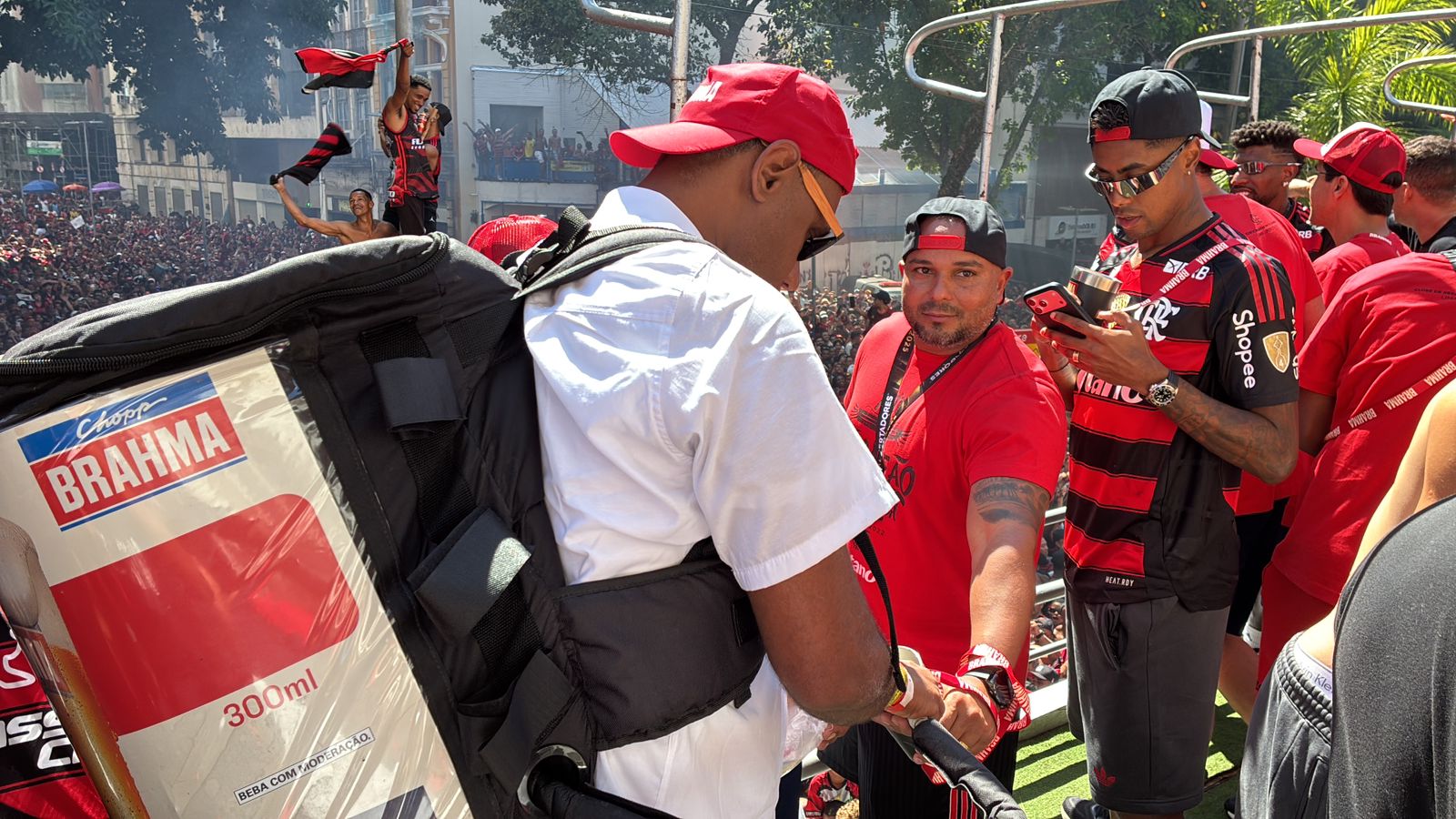 Operação no trio do Flamengo